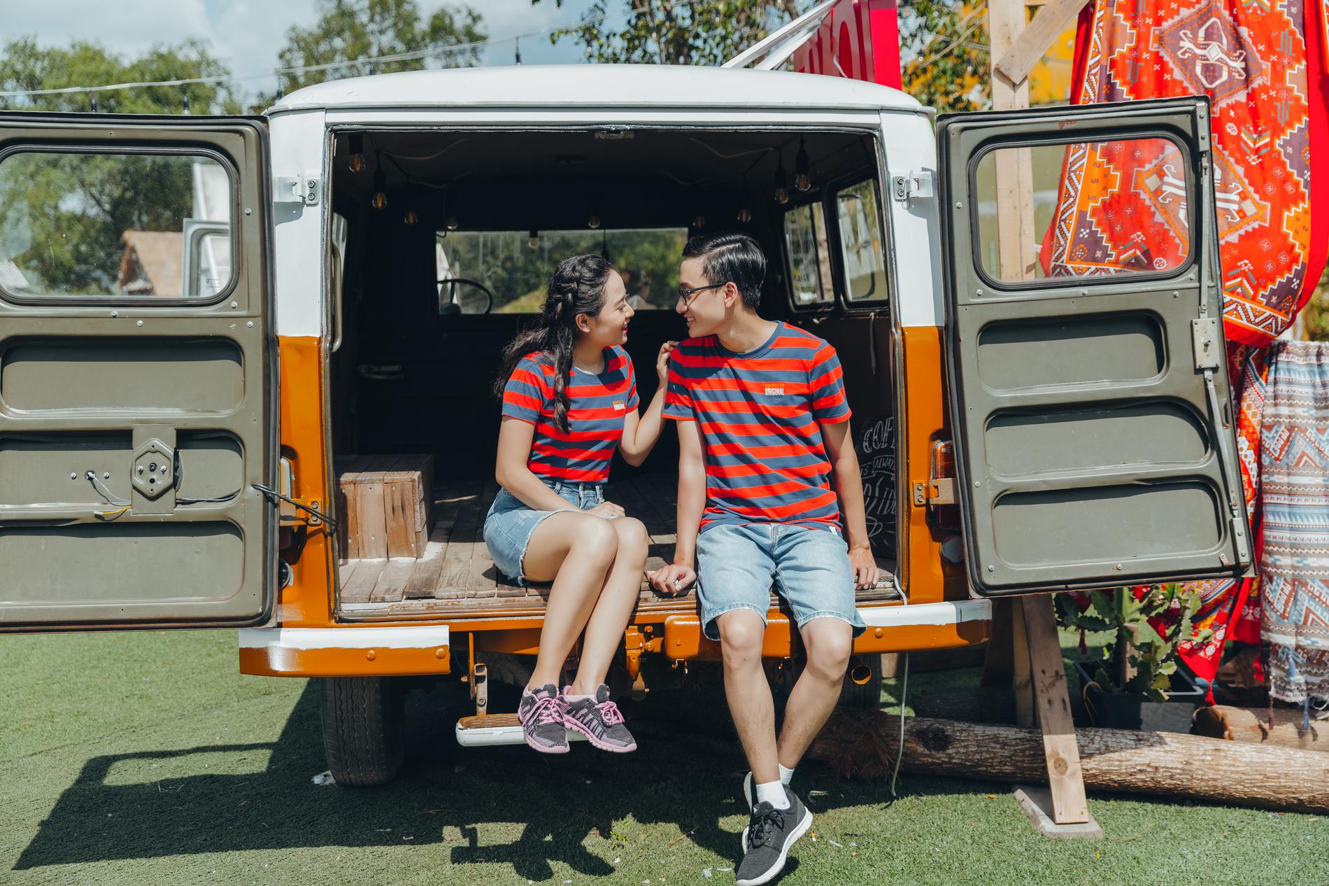 Album cưới ngoại cảnh sài gòn tại Amie De Charme